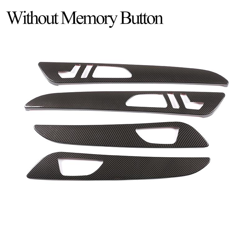 For Mercedes Benz ML GLE GL Class GLS320 400 2012-2019 Car ABS Black Interior Door Decoration Panel Cover Trim Accessories