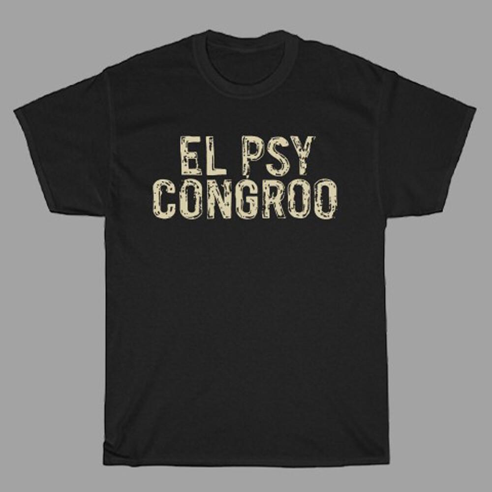El Psy Congroo Famous Anime Men#039;s Black Size S to 3XL Unisex T-Shirt S