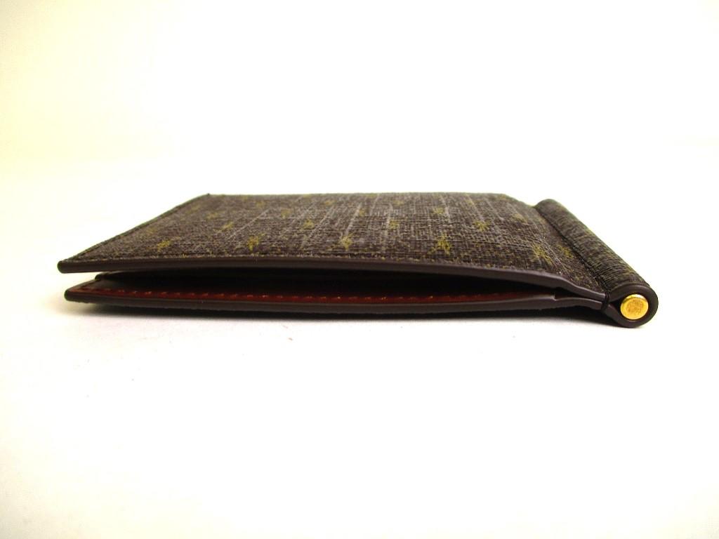 Authentisches Saint Laurent Paris Monogramm Braunes Leder Bifold Geldbeutel Portemonnaie #a094 Aufgearbeitet