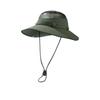 Unisex Wide Brim Mesh Sun Hat Uv Protection Breathable Adjustable Chin Strap Outdoor Hiking Fishing Bucket Hat