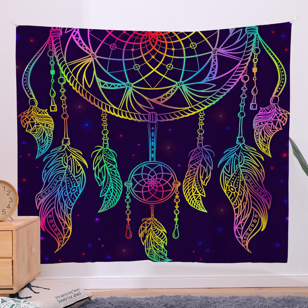 Bedroom Tapestry Ins Backdrop Living Room Bedroom Decor Cloth Hanging Cloth New Wall Tapestry