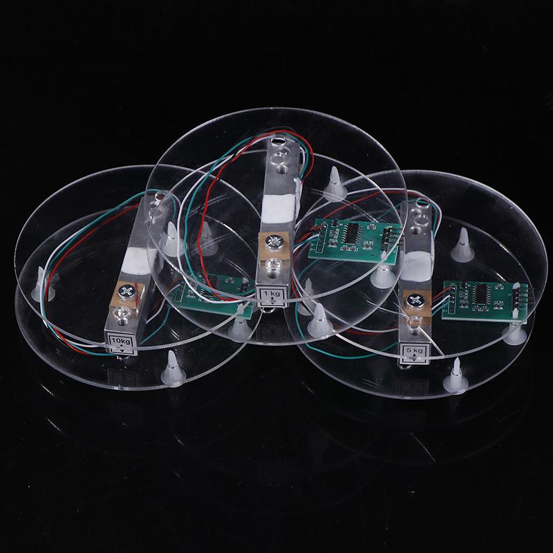 Sensore di Peso a Cella di Carico Digitale Hx711 Convertitore AD Modulo Breakout 5Kg 10Kg Bilancia Elettronica Portatile da Cucina per Scala Arduino