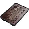 Qixuanyuan Melamine Tea Tray with Drainage & Storage