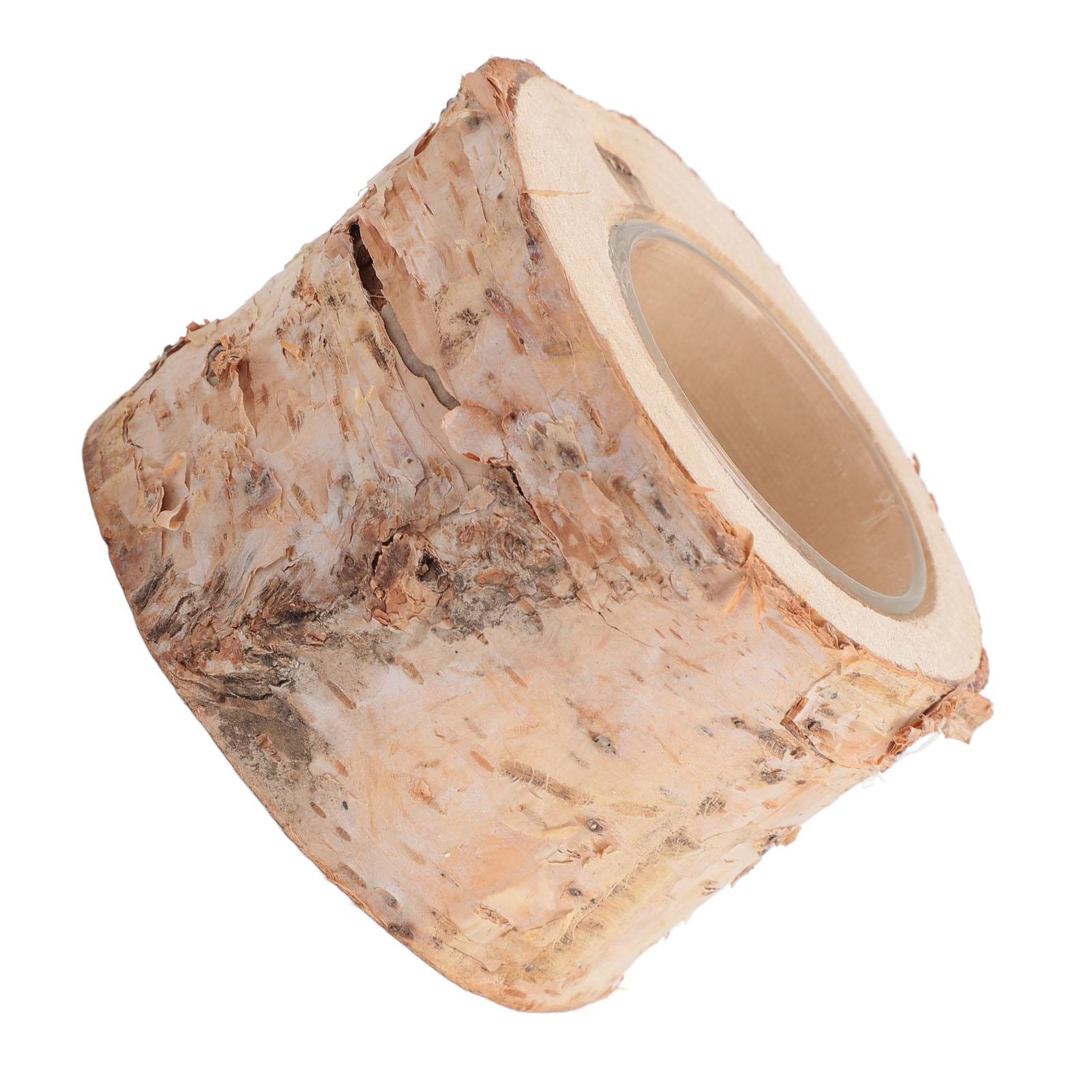 

Подсвечник из березы, скандинавская подставка для чайных свечей, деревянное украшение стола для свадебной вечеринки, салона клуба L