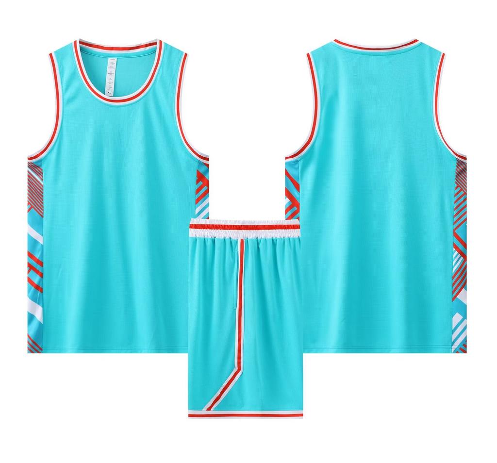 151 Basketball Jersey Set, Adult Children'S Clothing, Men'S Print, Competition Training Jersey, Jersey With Pockets On Both Sides 3Xs-5Xl