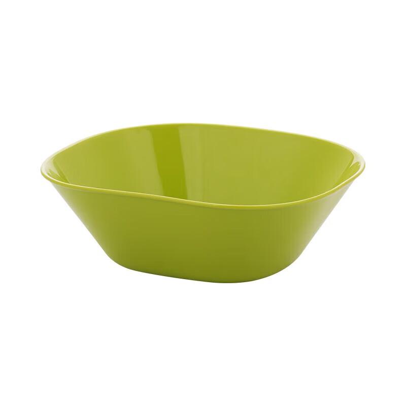 Camellia Plastic Square Fruit Salad Bowl