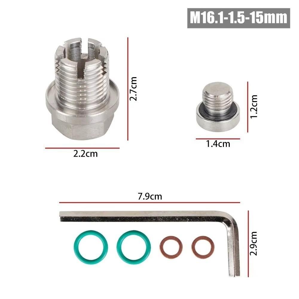O-Ring Gasket Thread Repair Kit Stainless Steel Self Tapping Plug  Vehicle Maintenance