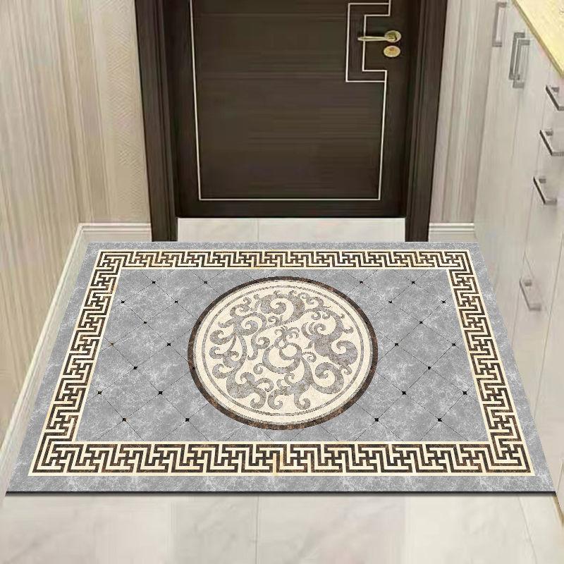 New Chinese Style Entrance Carpet  Living Room Carpet Corridor Floor Mat Household Anti Slip Can Be Cut