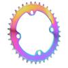 104 BCD Mountain Bicycle Narrow Wide Round Chainring Repair Colorful Single Chain Ring38T Round Chainring  104BCD