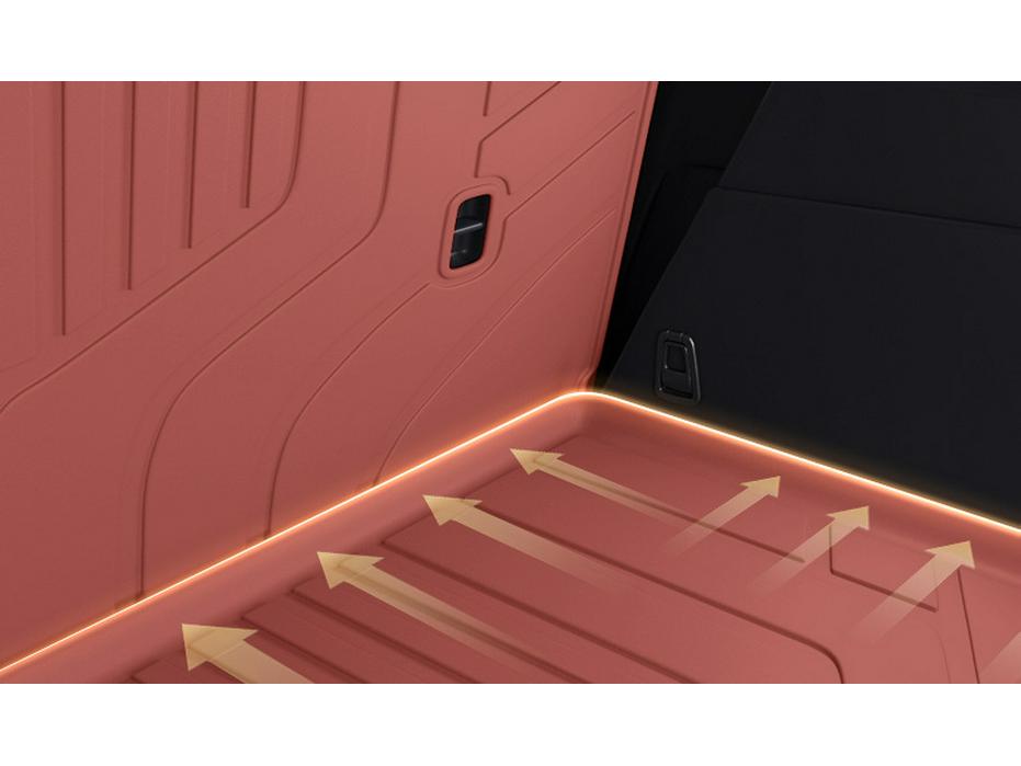 Alpha T5 Trunk Mat - TPE Floor Mat Accessory for Ji Hu Vehicles