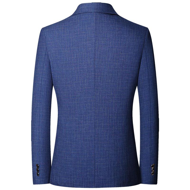 Middle-Aged Men's Spring/Autumn Business Casual Single Jacket Suit