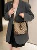 High-End Women's Large Tote Bucket Bag - 2025 Trendy Crossbody & Shoulder Handbag