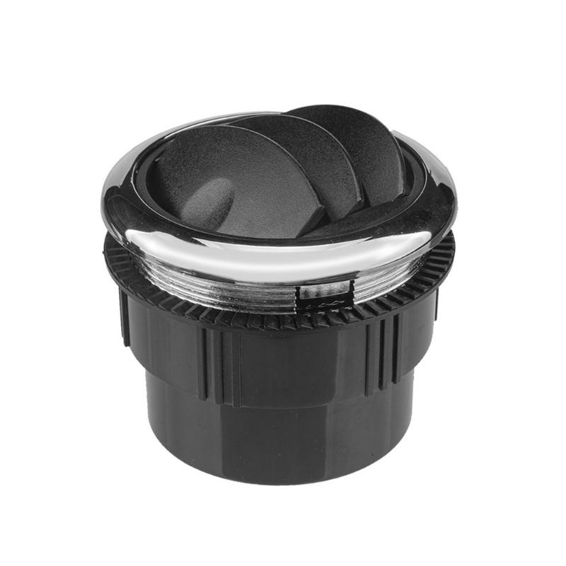 Universell rund luftventil för husbil, buss, båt, yacht, bil, luftkonditionering