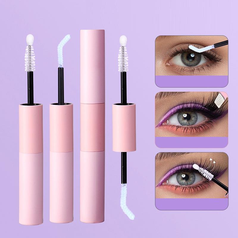 1Pcs Empty Mascara Tube Double Head Diy Eyeliner Tube Dual-Purpose Eyelash Tube Growth Liquid Bottle Cosmetic Container