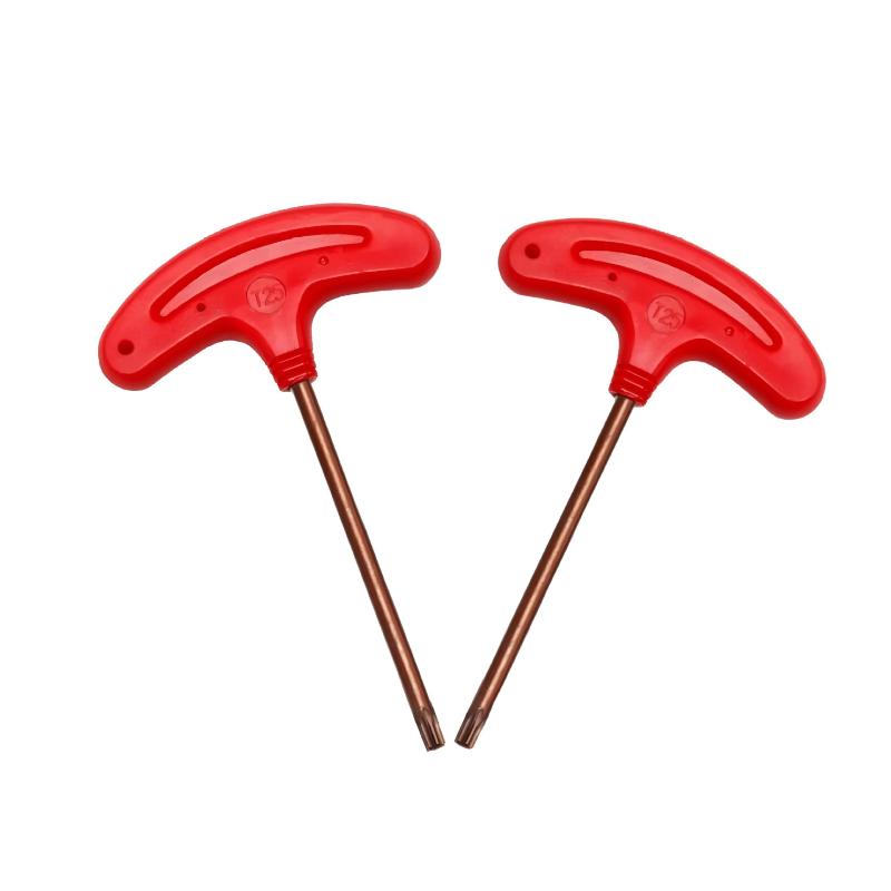 2PCS Screw Driver T Shape Inner Hexagon Spanner Key Screwdrivers Handle Repair Screw Driver Wrench Hand Tools