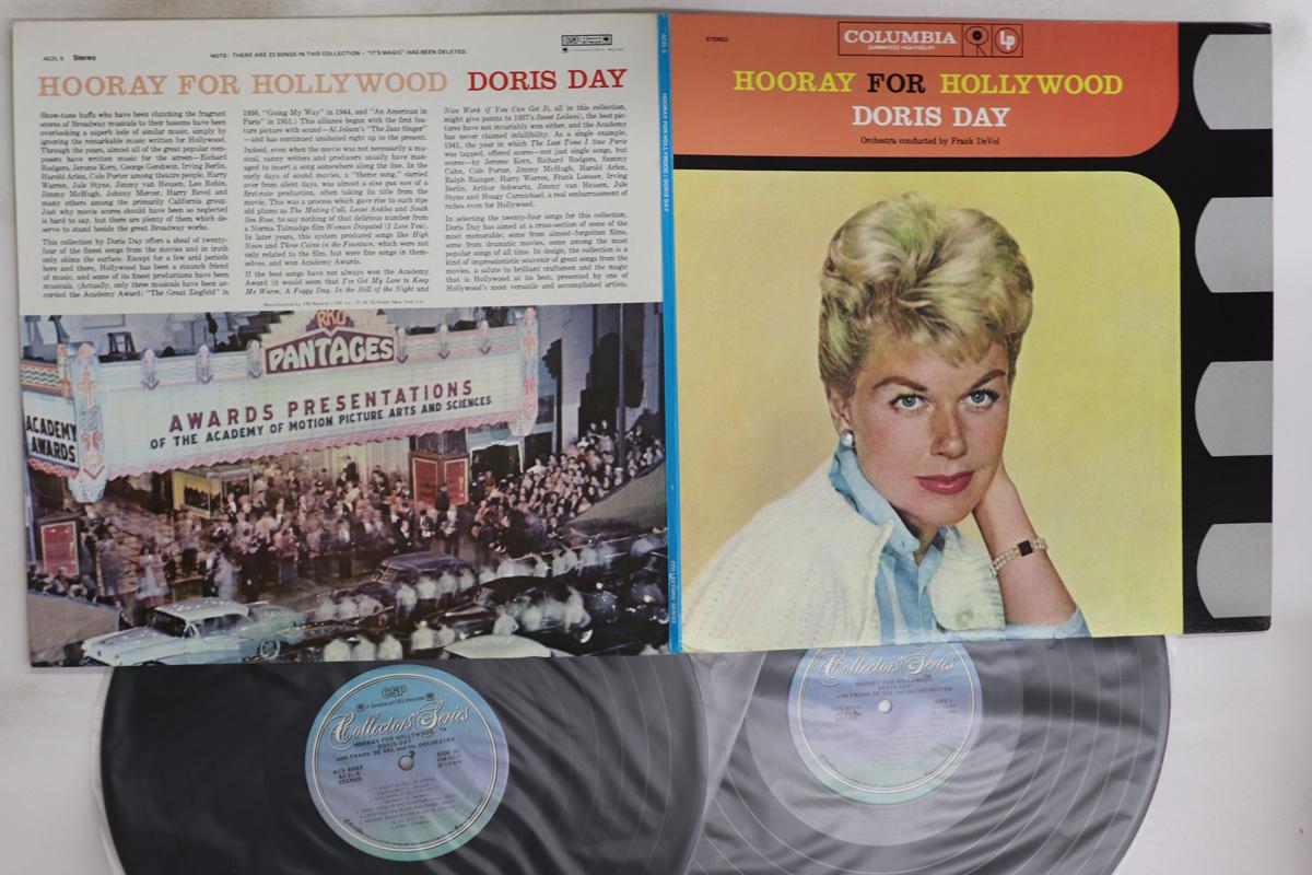 

LP Record DORIS DAY - Hooray For Hollywood AC2L5 COLUMBIA 1958 US Jazz Used