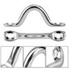4 Stück Griff 4/5/6 mm 316 Edelstahl Drahtöse Gurt Boot Marine Befestigung Fenderhaken Markise Motoren Zubehör