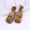 Suijue Jewelry Dongdaemun Earrings, Acrylic, Geometric Shell Pattern Earrings Women