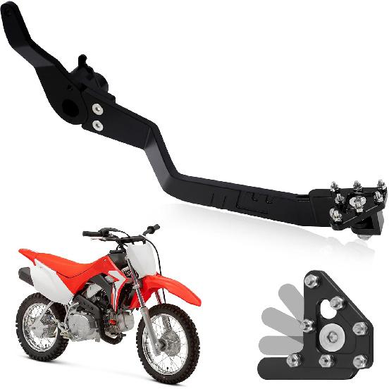 

Motorcycle Rear Brake Pedal Foot Lever Extened Foldable CNC for CRF 110 CRF 110F CRF110 CRF110F 2013-2025 Dirt Bike Red чёрный