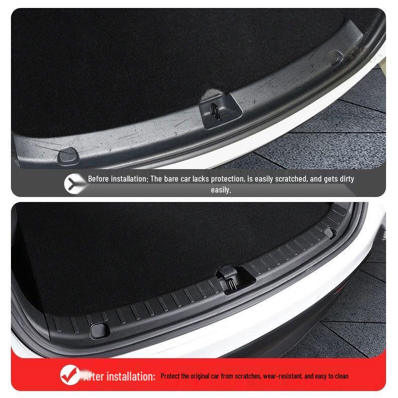 Tesla Model 3/Y Trunk Sill Protector - Full Coverage Modification for Refresh Version