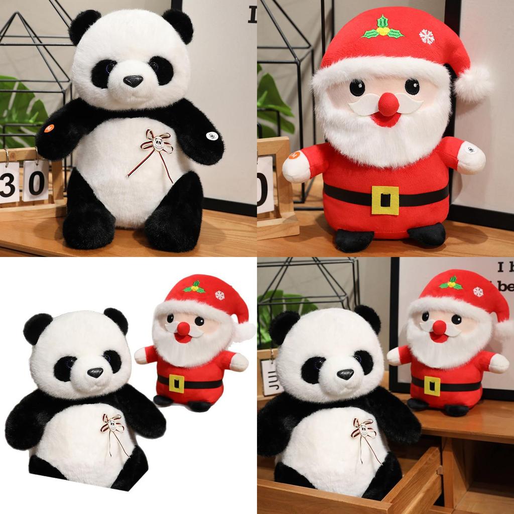 Panda Plush Toy With Sound And Music For Kids Gift And Holiday Decor