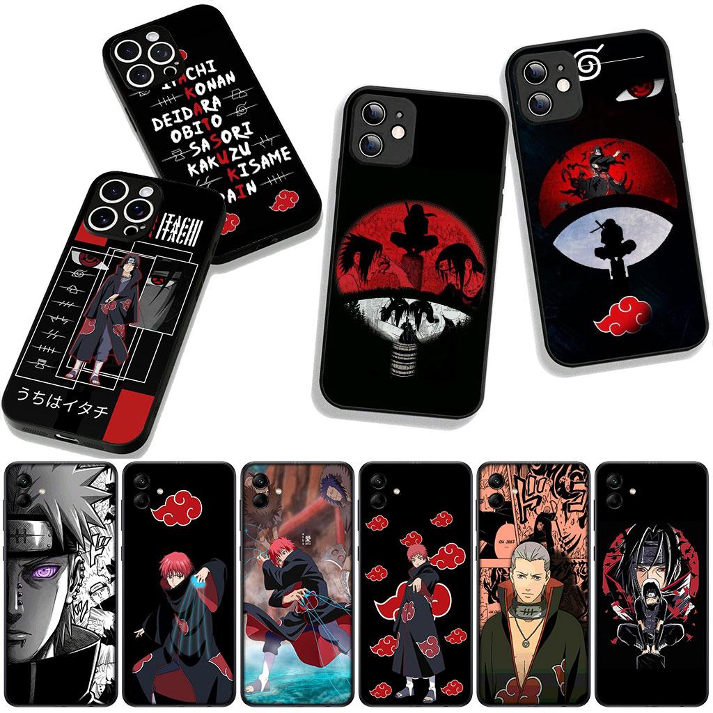 Sasori Narutos Itachi Pain Akatsuki Phone Cover for Apple iPhone 16 15 14 Plus 13 12 Mini 17 Pro Max + ProMax 16E Air Case