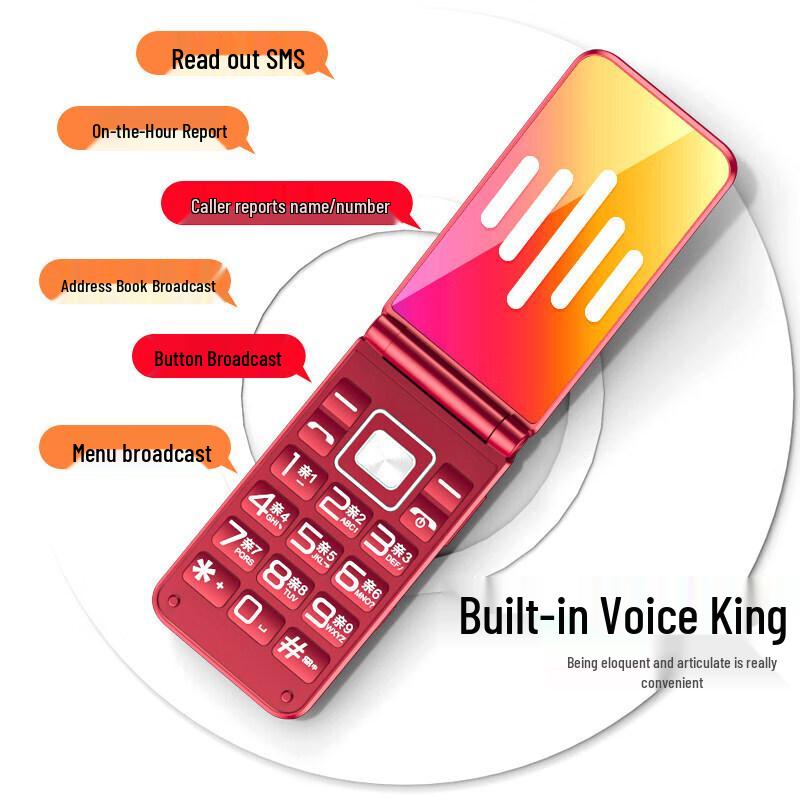 Newman F11 Flip Senior Telefon Komórkowy (Wersja CN)