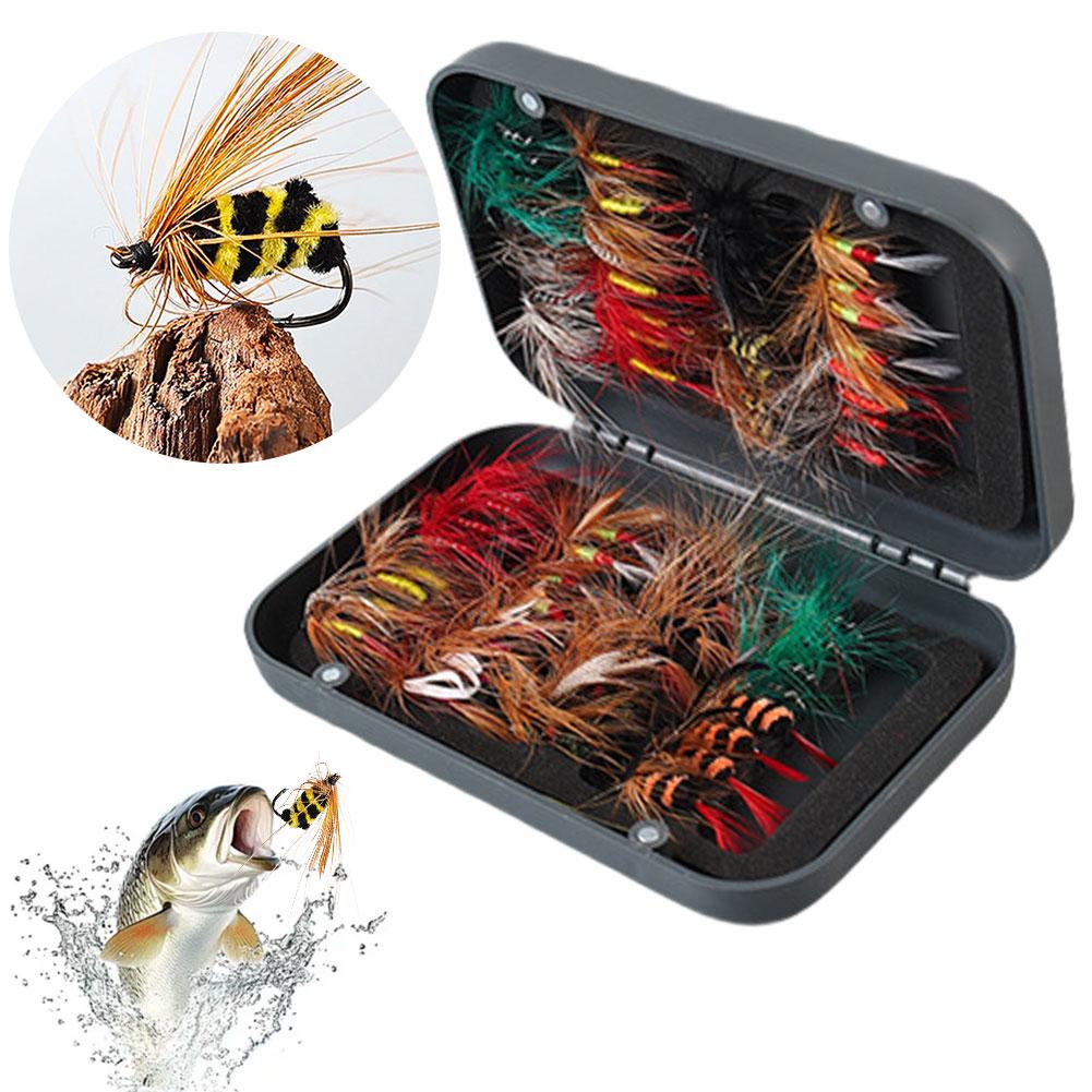 Fly Fishing Lures Artificial Insect Fishing Baits Artificial Bait for Trout Carp Fishing Lure Set