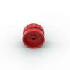 MOC 10 PEÇAS 18976 Roda 18 X 12 Com Furo para Eixo Blocos de Construção Para Pneu de Carro Veículo Tijolos Partícula Brinquedo Para Presente de Aniversário de Crianças