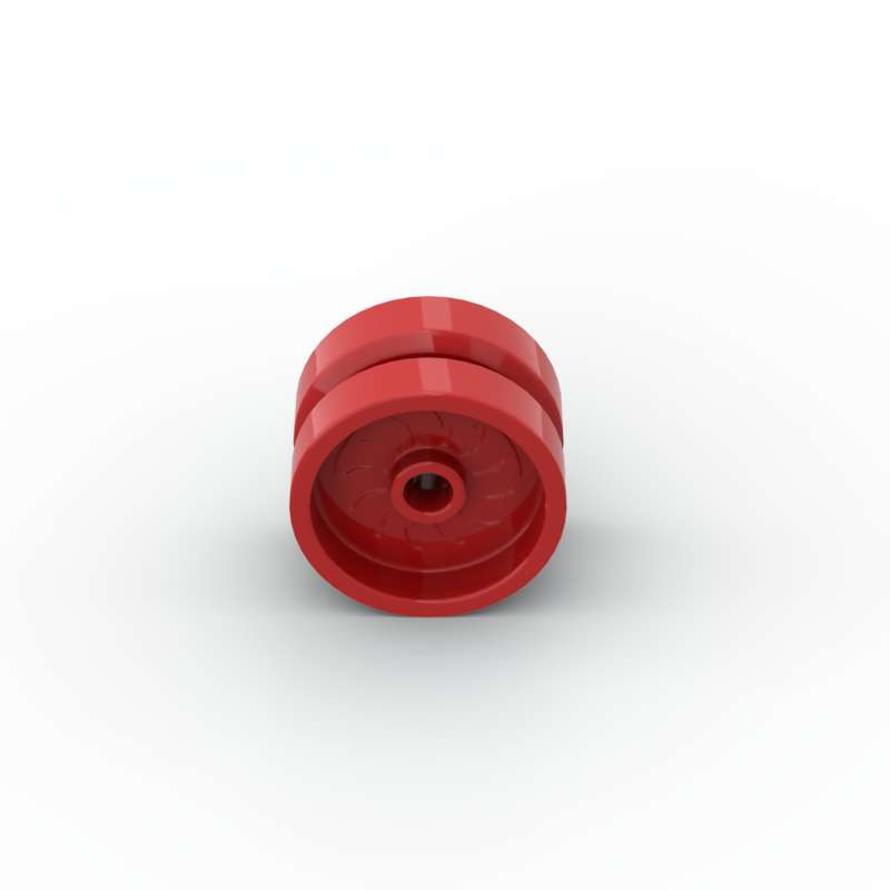 MOC 10 PEÇAS 18976 Roda 18 X 12 Com Furo para Eixo Blocos de Construção Para Pneu de Carro Veículo Tijolos Partícula Brinquedo Para Presente de Aniversário de Crianças