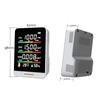 CO2 Detector TVOC HCHO Temperature Humidity Detecting Tool Intelligent Home Life Desktop Indoor