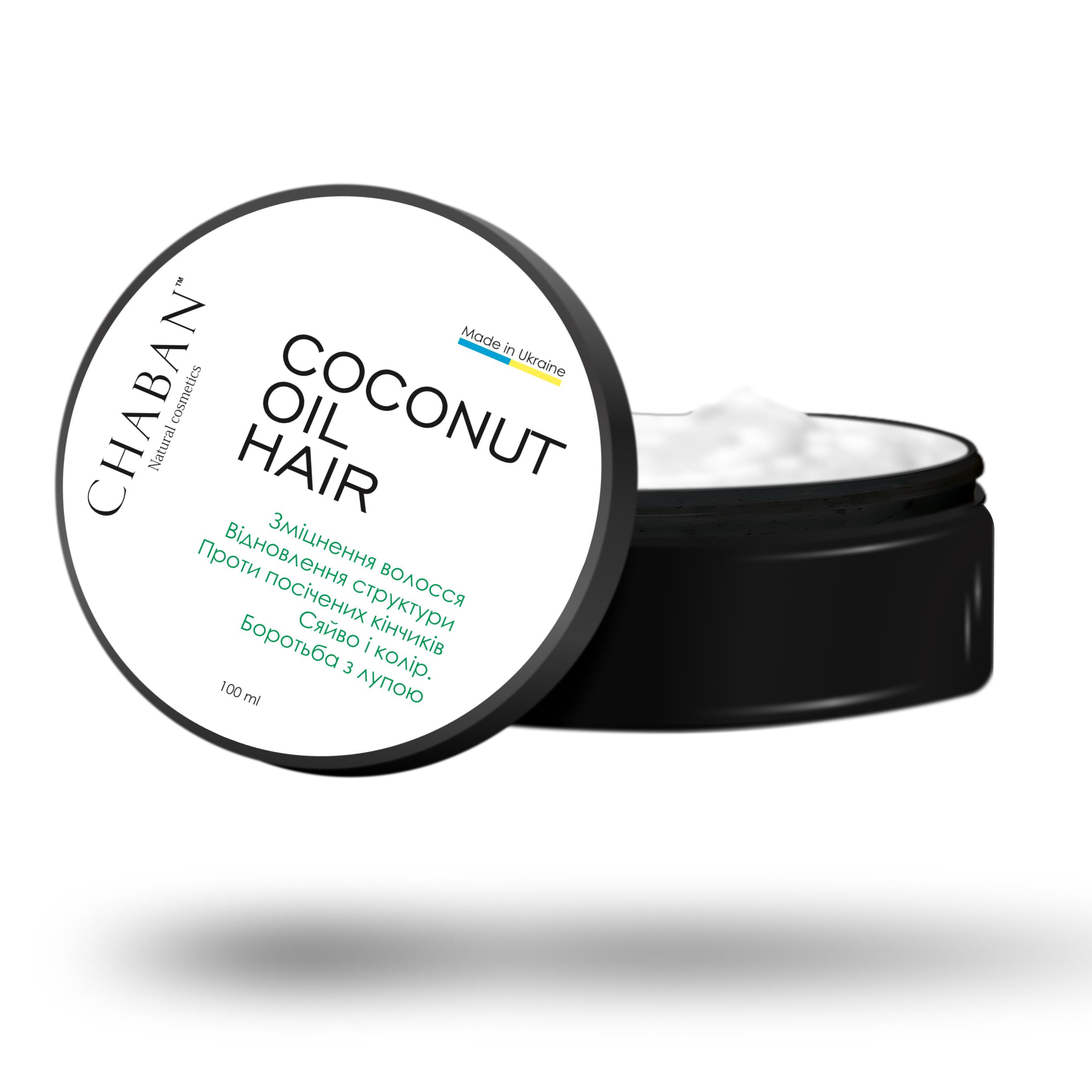 

Кокосовое масло для волос ТМ Chaban 100 мл 00104