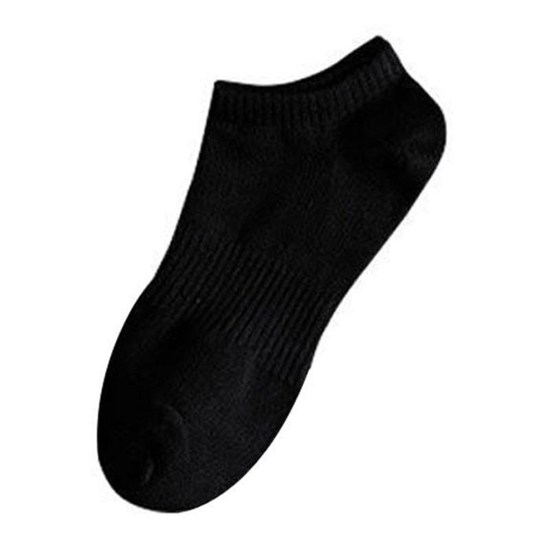 

Шкарпетки. Жіночі однотонні бавовняні шкарпетки зі світлим ротом. Чорно-білі спортивні шкарпетки. Шкарпетки-човни. Модні чоловічі шкарпетки. One Size чорний