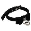 Chic Adjustable Rhinestone Pet Collar Cat Dog Collar Bell Charm Premium Material Comfortable for Party Daily Decoration