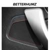 For BMW F20 2012- Made of Alcantara Car Interior Door Horn Ring Speaker Panel Trim Performance Sticker Tuning Accessories