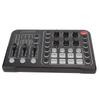 Live Sound Card Support Bluetooth 48V Large Diaphragm Noise Cancelling Sound Mixer Board with 15 Sou