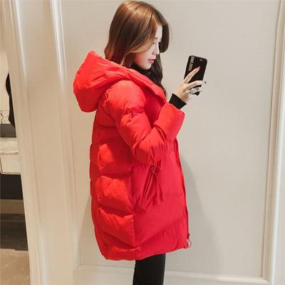 Ropa acolchada de algodón para mujer, chaqueta de pan de largo medio, abrigo coreano nuevo grueso, informal, holgado, para estudiantes