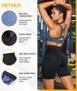 High-end Body Shaping Hip-lifting Shorts Waist and Legs Elastic Fitness Yoga Sports and Leisure Shaping Pants