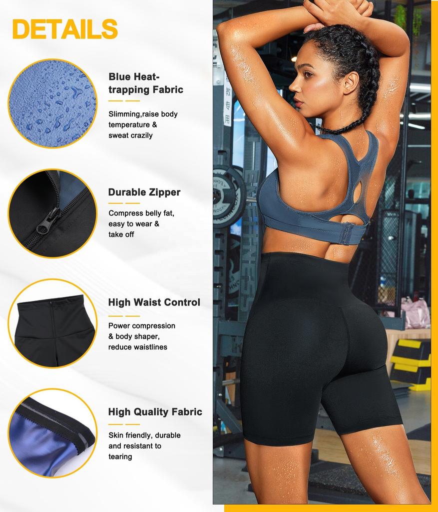 High-end Body Shaping Hip-lifting Shorts Waist and Legs Elastic Fitness Yoga Sports and Leisure Shaping Pants