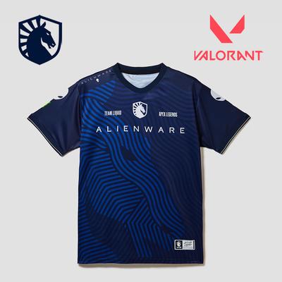 Valorant Masters Μπανγκόκ Τουρνουά Φανέλα Ομάδας Team Liquid Προπονητική Φόρμα Ομοιόμορφη Ομάδας Esports Προσαρμοσμένα T-Shirts Unisex Oversized Τοπ
