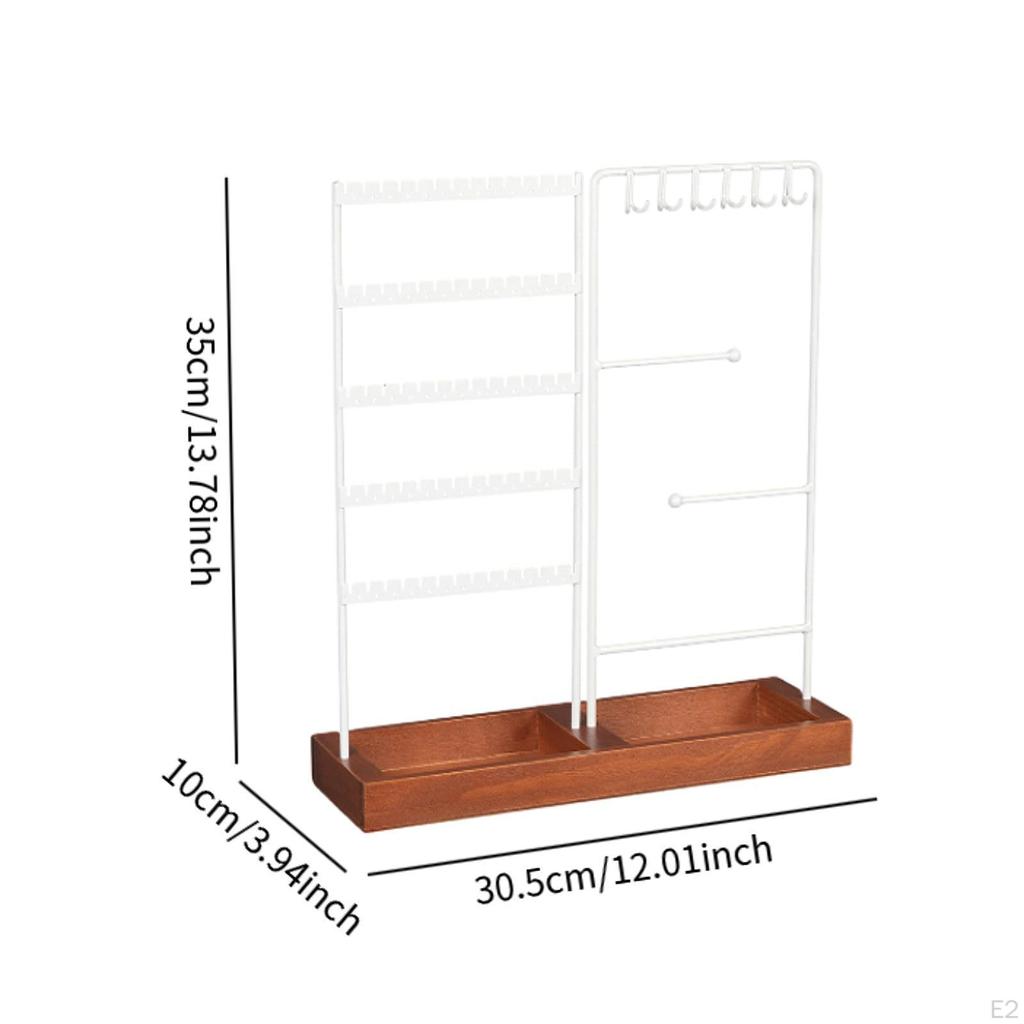 Držák šperků Organizér Náušnice Náhrdelník Věšák Tower Display