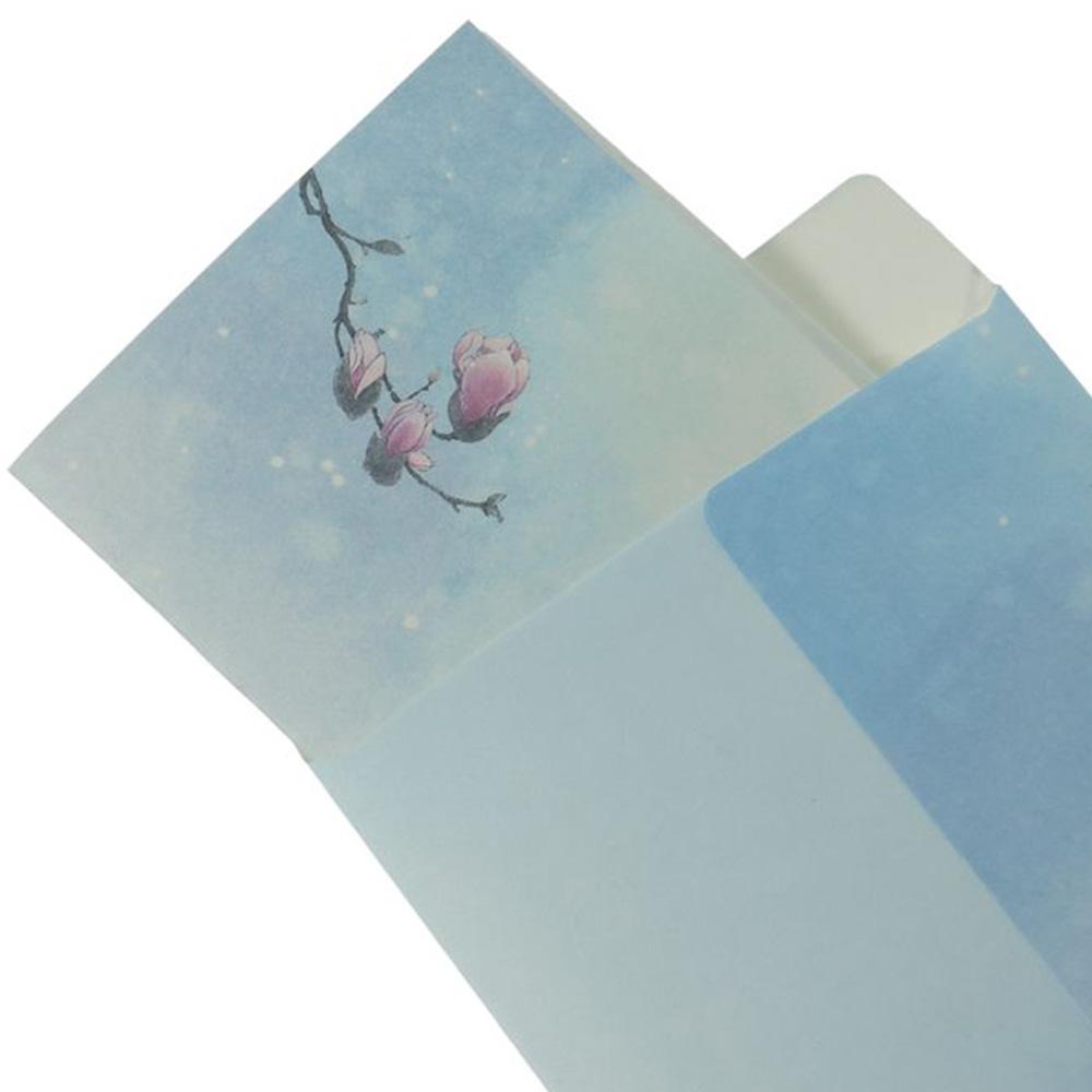 Vintage Stationery Paper A4 Writing Paper Colorful Letter Paper and Envelopes Set  Office