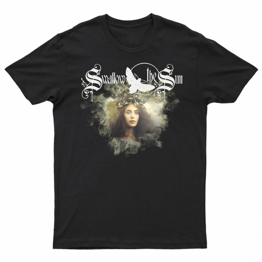 Swallow the Sun Girl Black Cotton All size S-5XL T-Shirt HT252 Unisex T-Shirt M