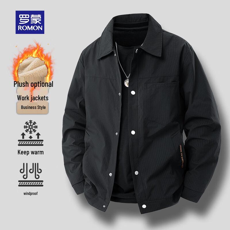 ROMON Men s Autumn Winter Casual Workwear Jacket M
