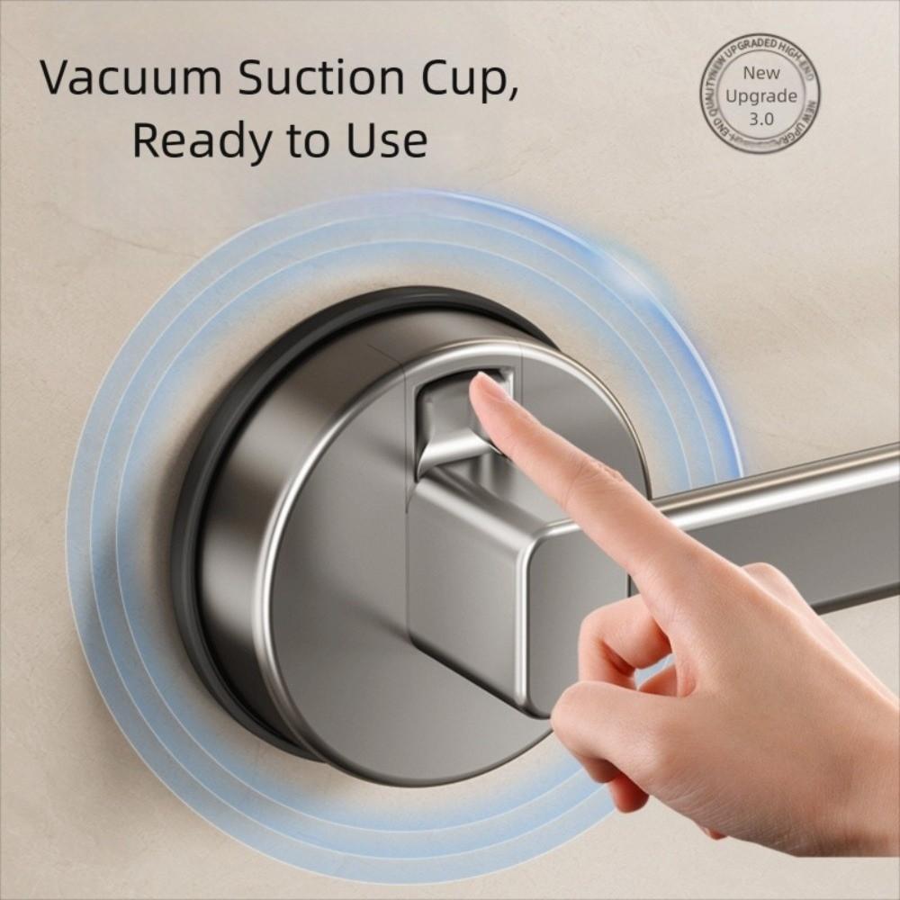 Nail Free Installation Bathroom Towel Rack Wall Mounted Bath Towel Storage Rack  Kitchen Storage