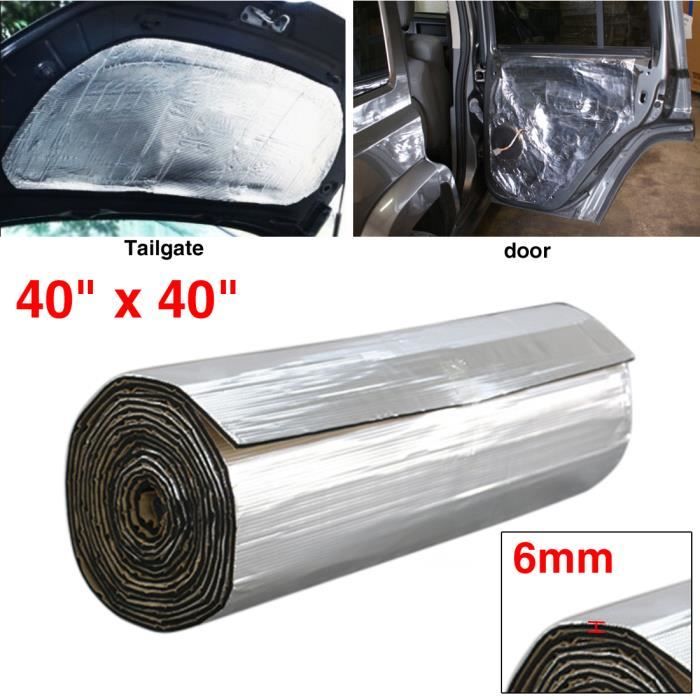 Isolant thermique de voiture - SOURCING MAP - Isolant Moteur - 6mm - 100x100cm - Acoustique