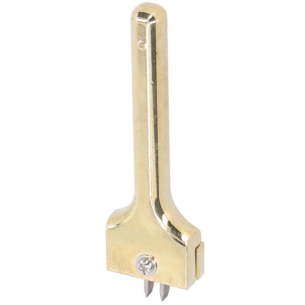 Magnetic Button Installation Tool Adjustable Fork Puncher Leather Craft DIY ToolGold