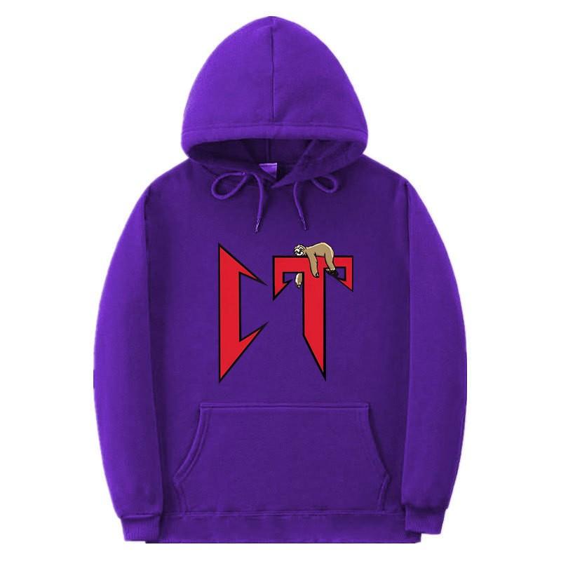 Unisex Oversized Hooded Sweatshirt With Printed Design Ribbed Hem Loose Fit Long Sleeve Cotton Pullover Winter