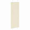 VidaXL Store Plissé Crème 75x200 Cm Largeur Du Tissu 74,4 Cm Polyester, Window Pleated Blind, Accordion Blind, Blind 4015308