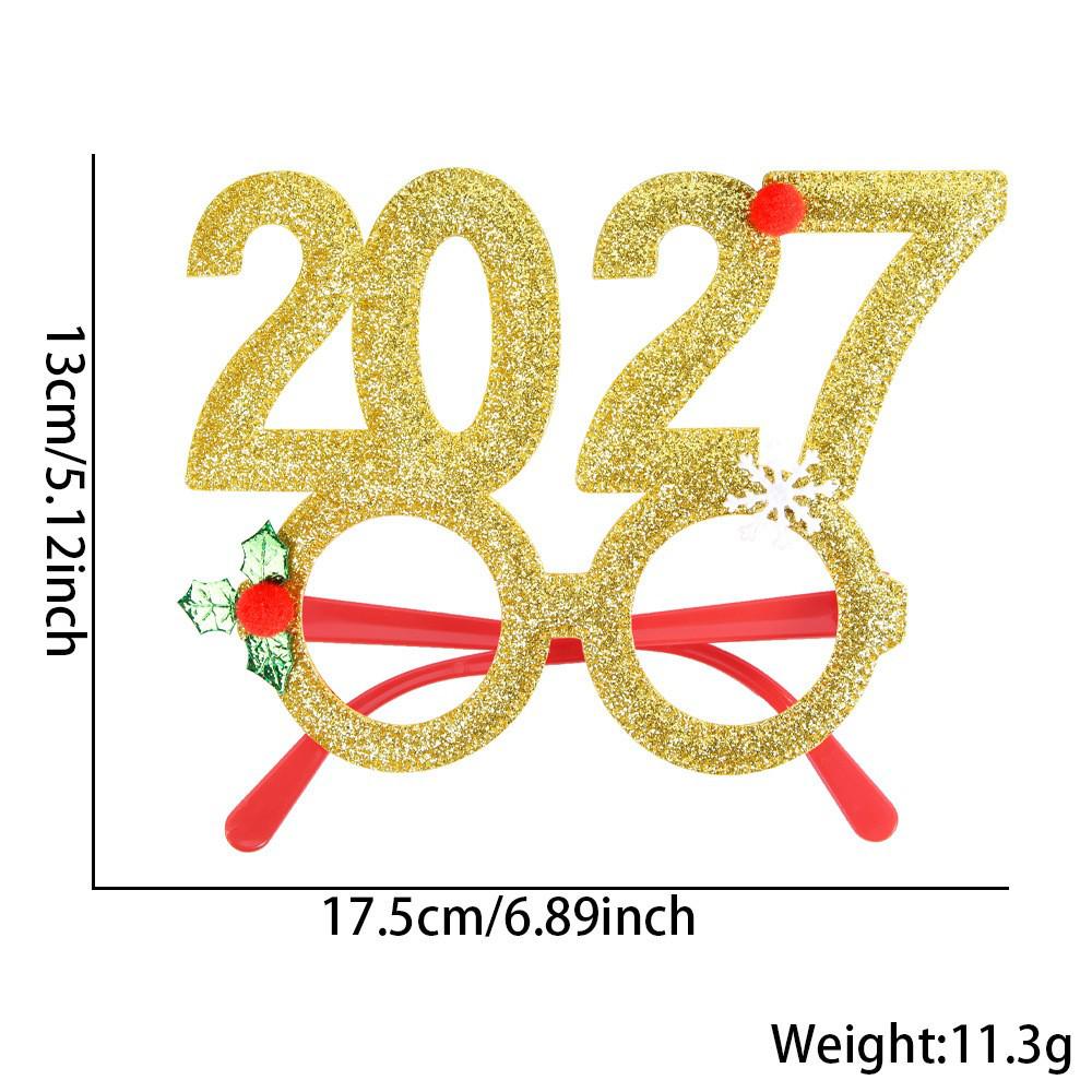 Weihnachtsfeier Brillengestelle: Weihnachtsmann, Schneemann & Geweih-Designs für Kinder